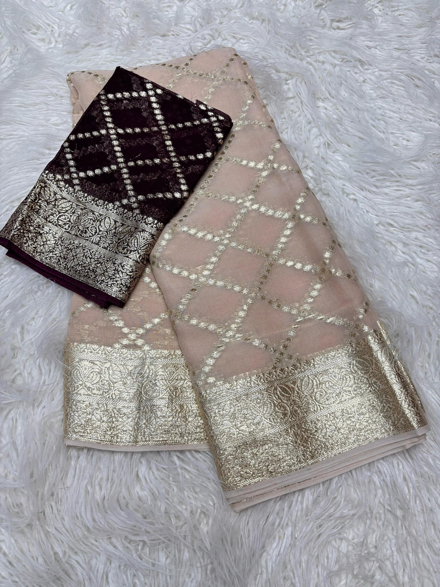 Viscose Georgette Sarees