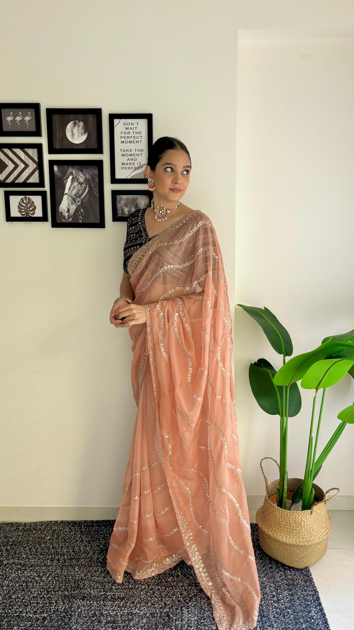 Organza Sarees