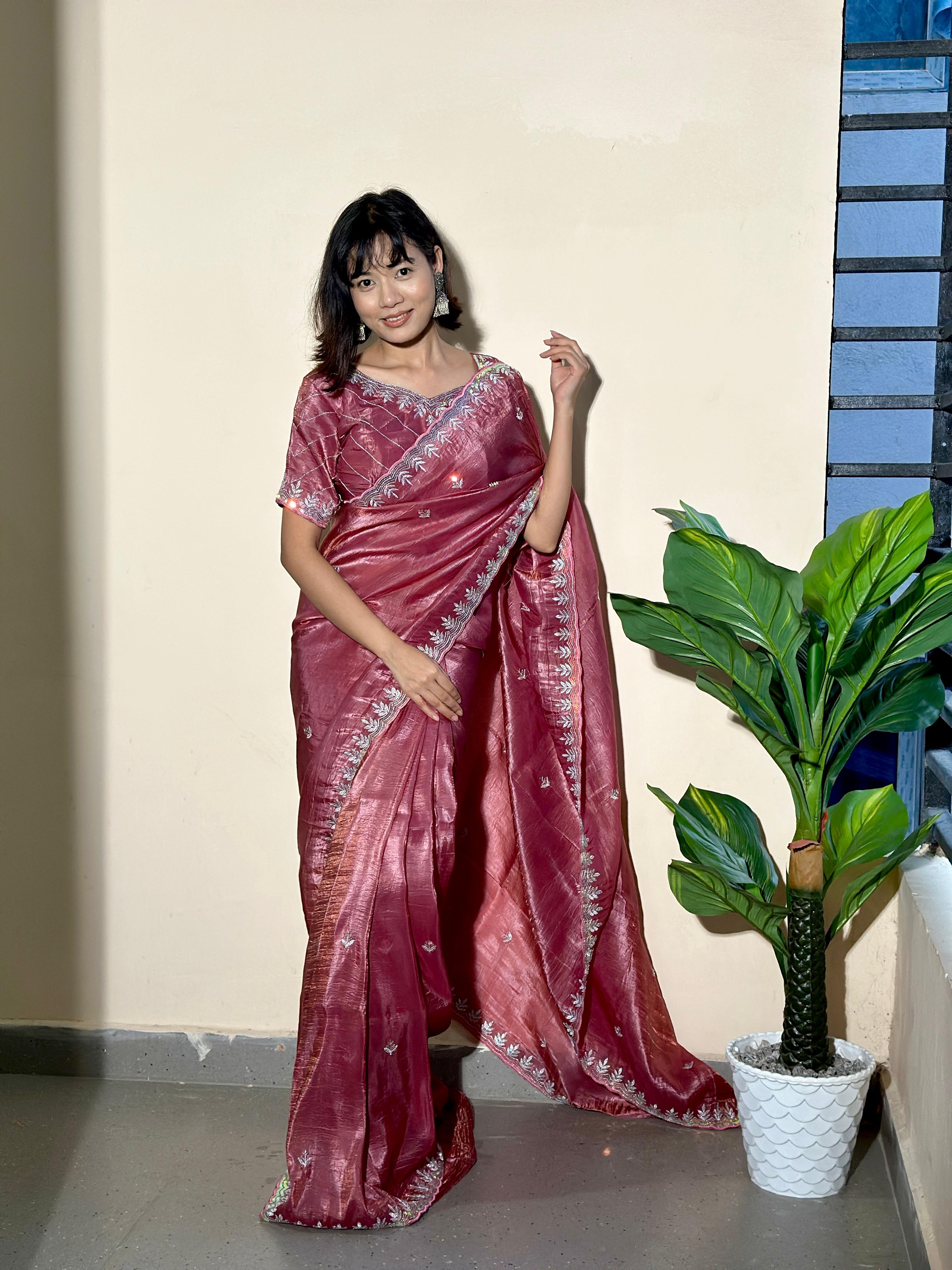 Gold Crush Sarees