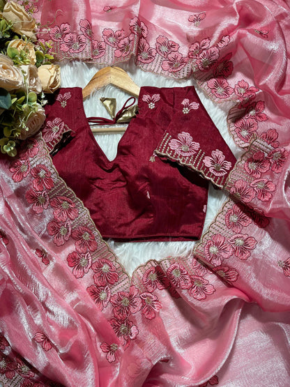Drishti - Pure Soft Zimmy Choo Chiffon Saree