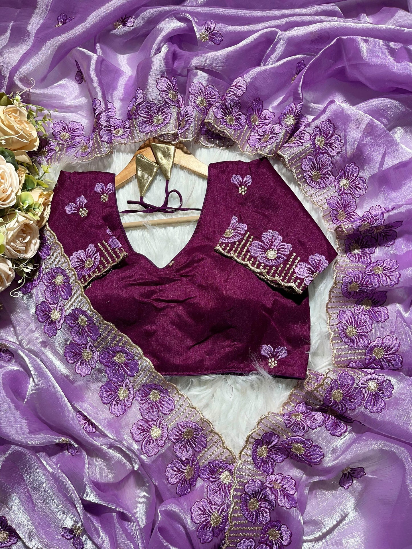 Drishti - Pure Soft Zimmy Choo Chiffon Saree