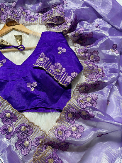 Drishti - Pure Soft Zimmy Choo Chiffon Saree