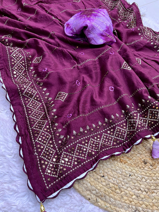 Soft Cotton Sibori Saree