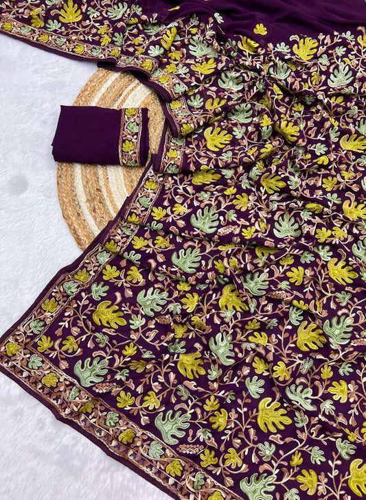 VF-Soft Georgette Saree