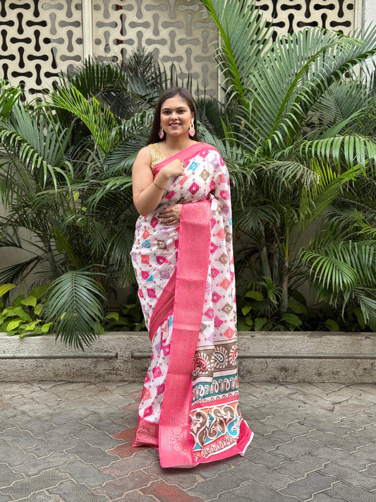 Dola Soft Digital Silk Saree
